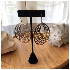 VTG Sterling Mexico Esperanza Large Earrings FINAL🔥